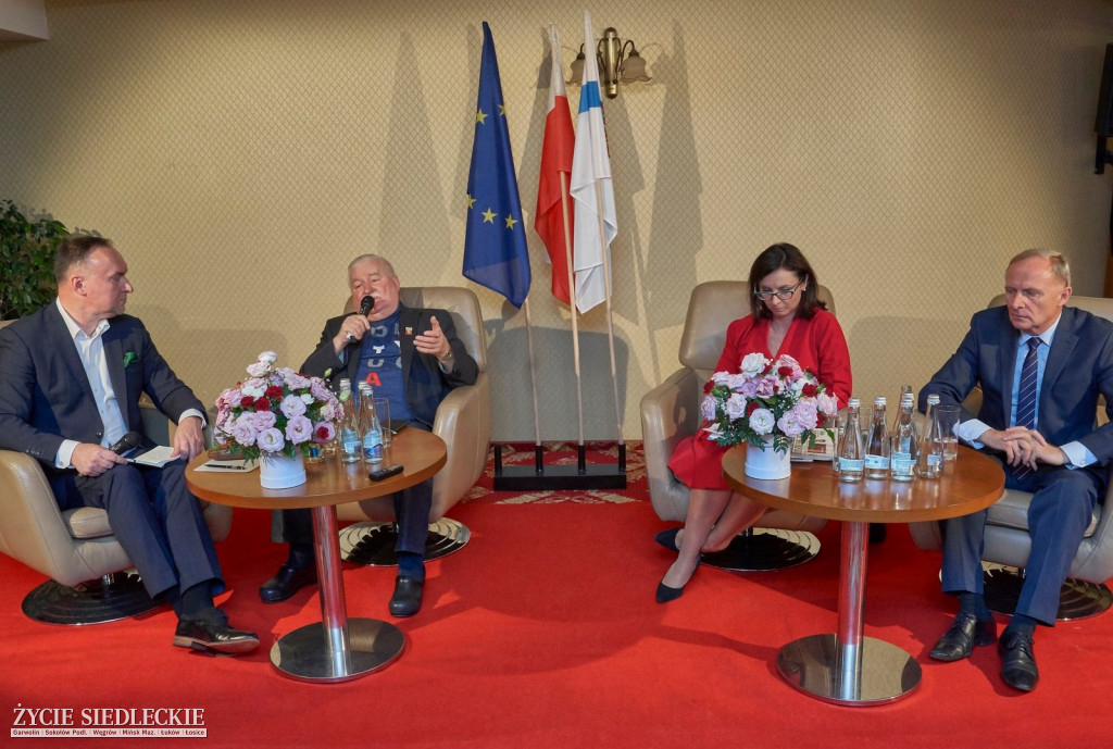 Wałęsa w Siedlcach