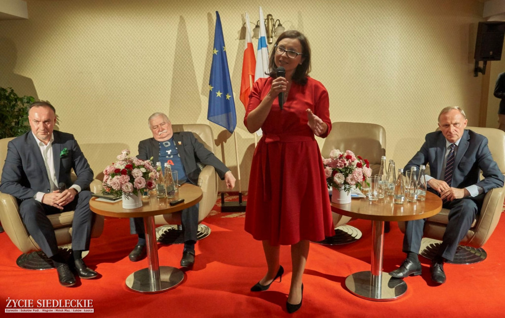 Wałęsa w Siedlcach