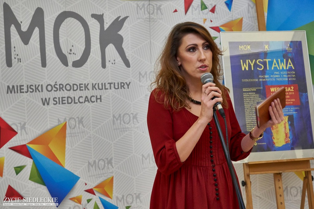 Wernisaż prac słuchaczek UTW