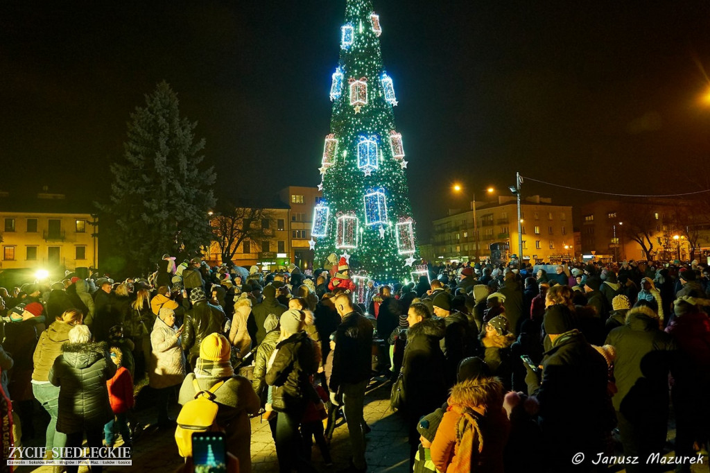 Choinka rozświetliła Siedlce