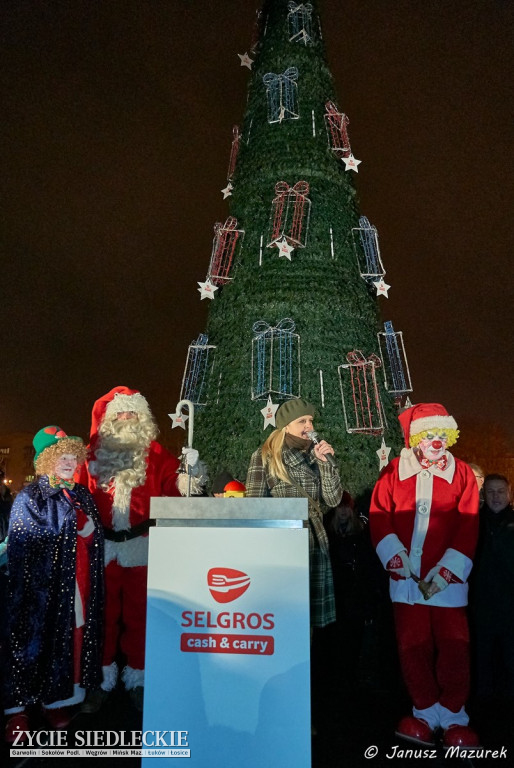 Choinka rozświetliła Siedlce