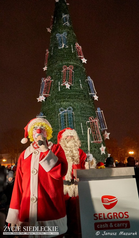 Choinka rozświetliła Siedlce
