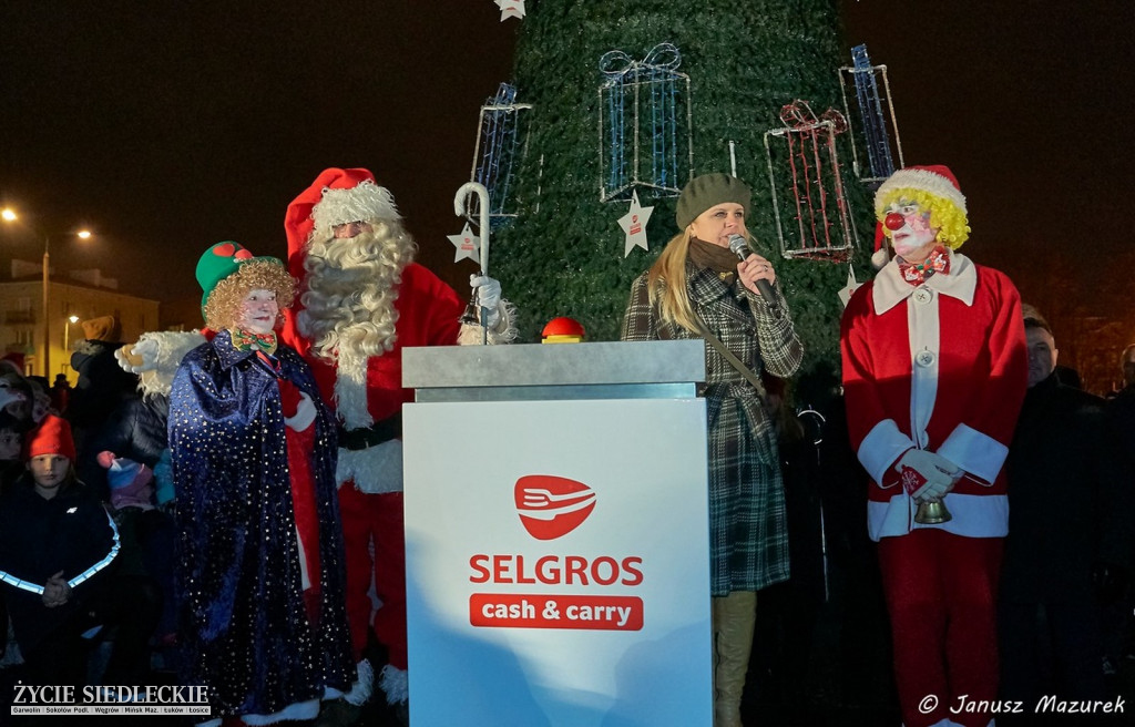 Choinka rozświetliła Siedlce