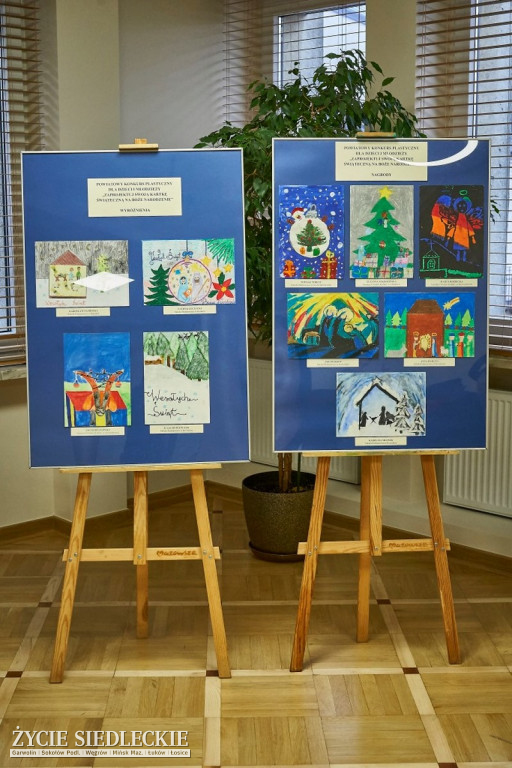 Zaprojektowali świąteczne kartki