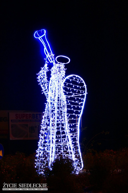 Świąteczne luminacje w Łosicach
