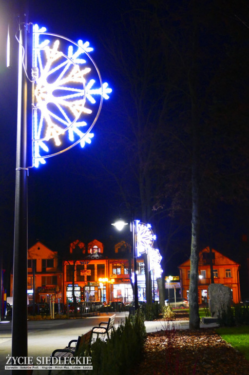 Świąteczne luminacje w Łosicach