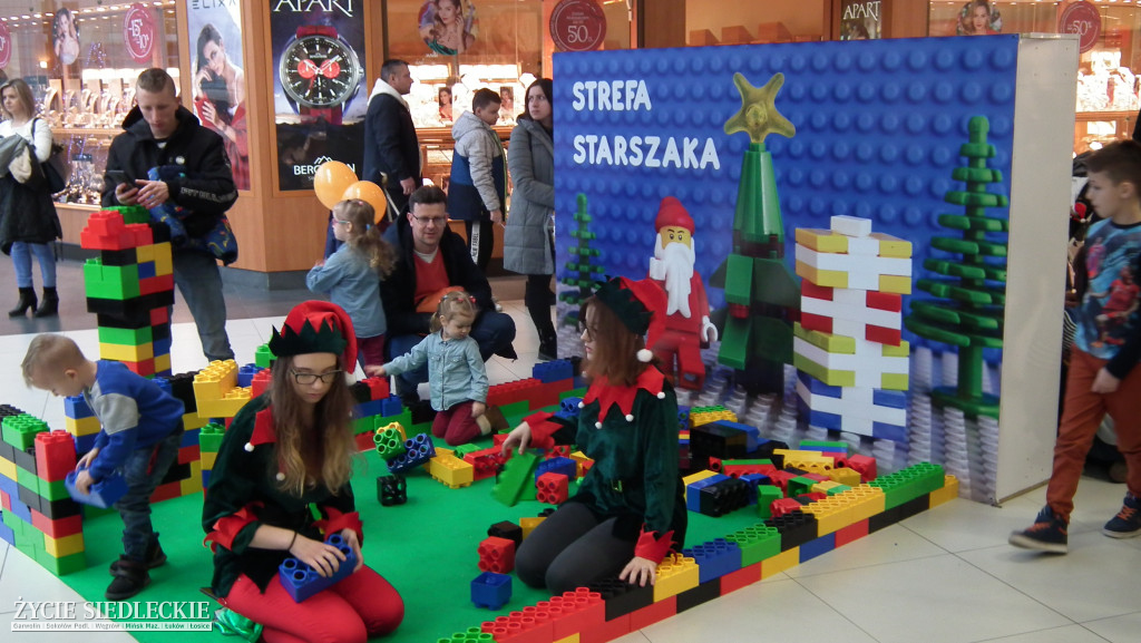 Różne oblicza Mikołajek w Galerii Siedlce
