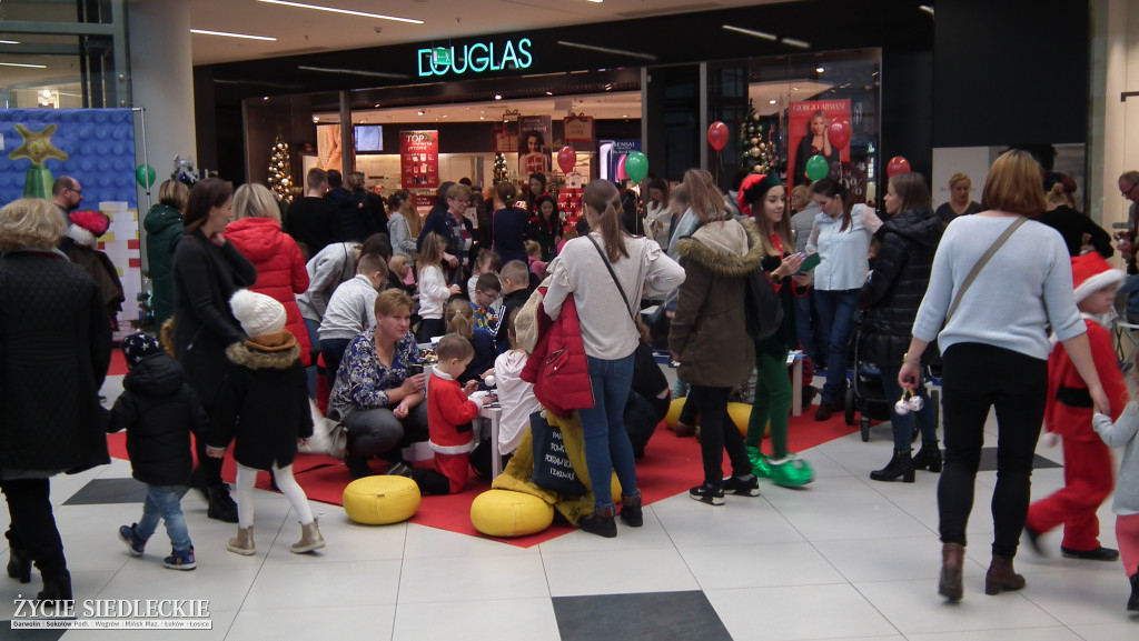 Różne oblicza Mikołajek w Galerii Siedlce
