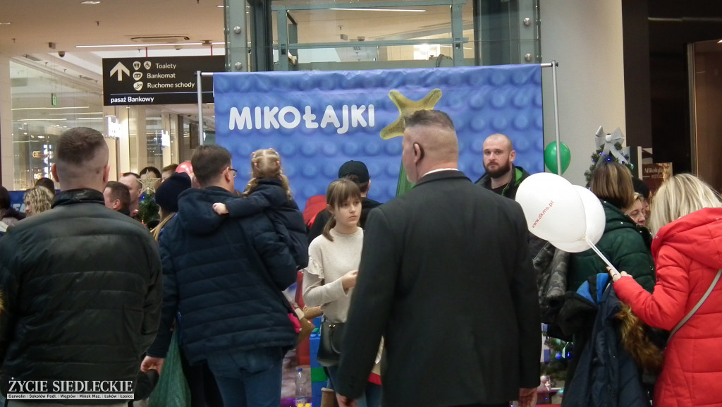 Różne oblicza Mikołajek w Galerii Siedlce