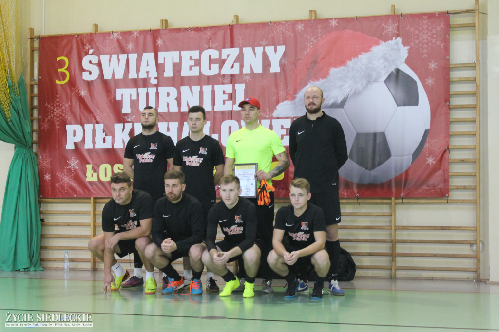 3 Świąteczny Turniej Piłki Halowej w Łosicach