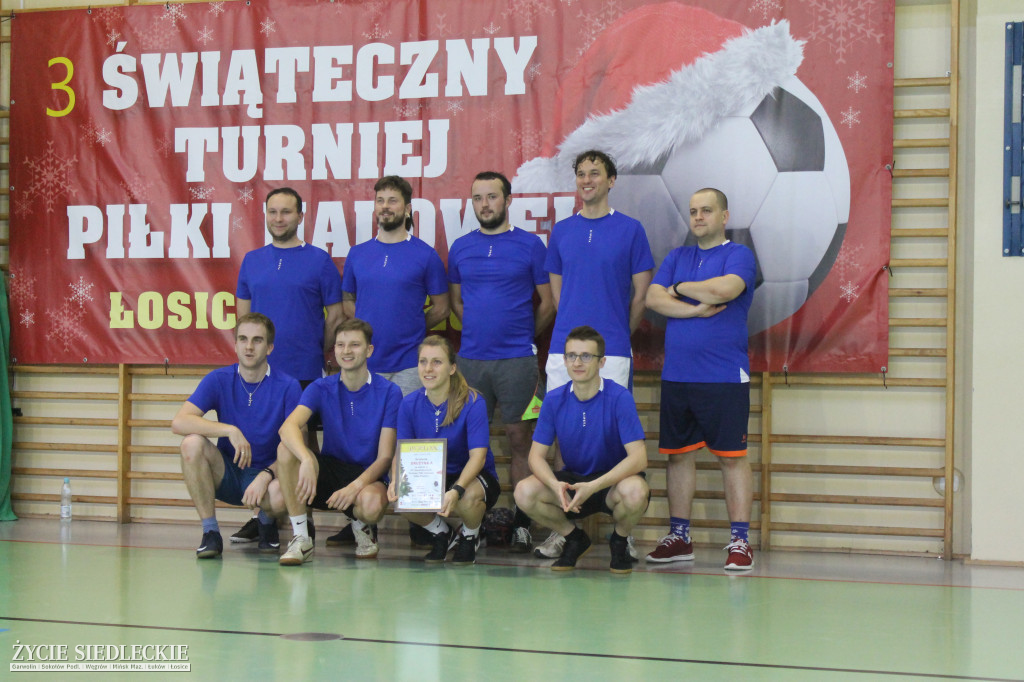 3 Świąteczny Turniej Piłki Halowej w Łosicach