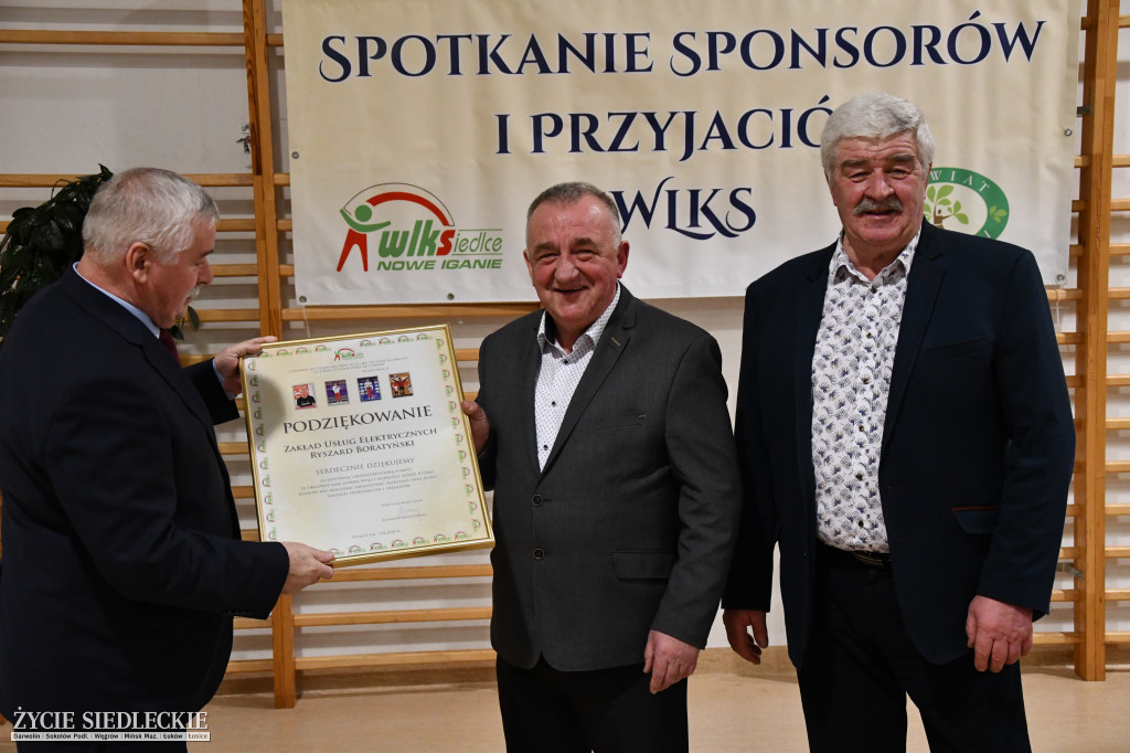 WLKS podziękował sponsorom i przyjaciołom