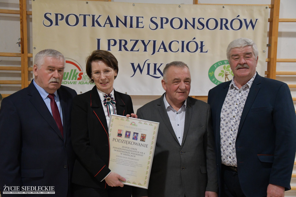 WLKS podziękował sponsorom i przyjaciołom