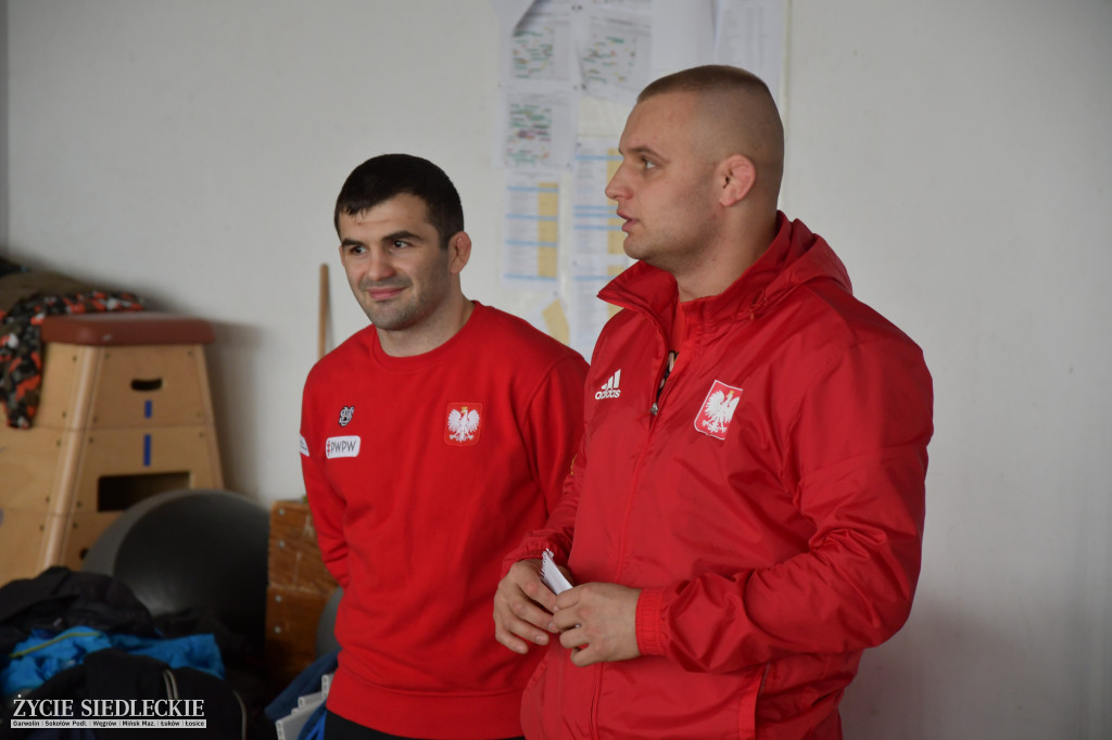 Zapaśniczy mistrz w Siedlcach