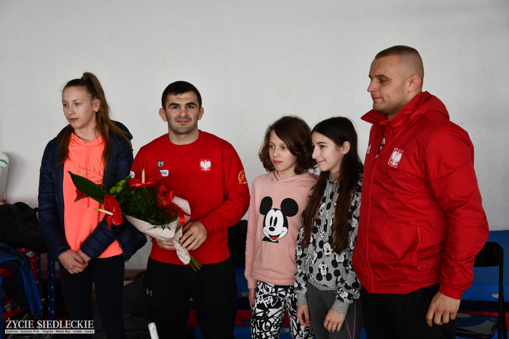 Zapaśniczy mistrz w Siedlcach