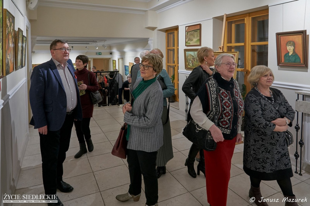 Witraże pędzlem malowane