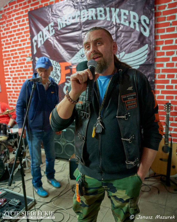 Motocykliści i chodowski GOK dla Kacpiego