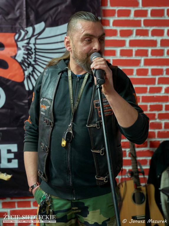 Motocykliści i chodowski GOK dla Kacpiego