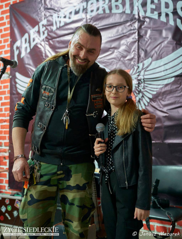 Motocykliści i chodowski GOK dla Kacpiego