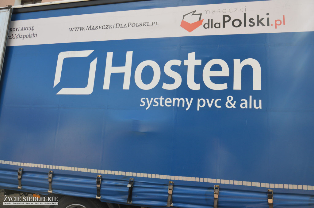 Maseczki dla gminy Siedlce