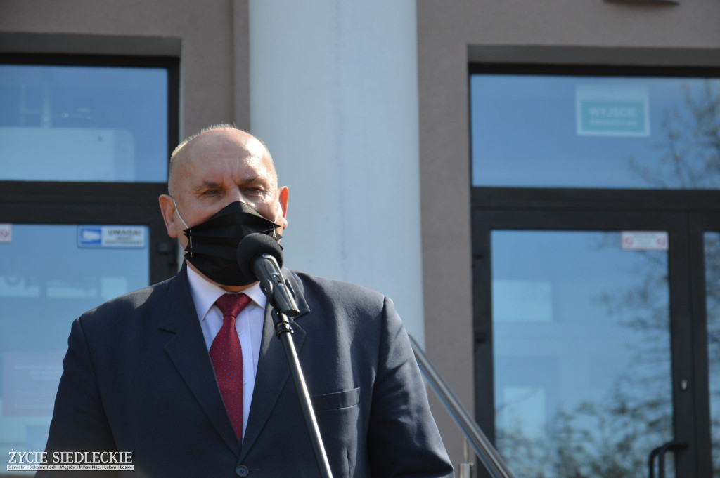 Maseczki dla gminy Siedlce