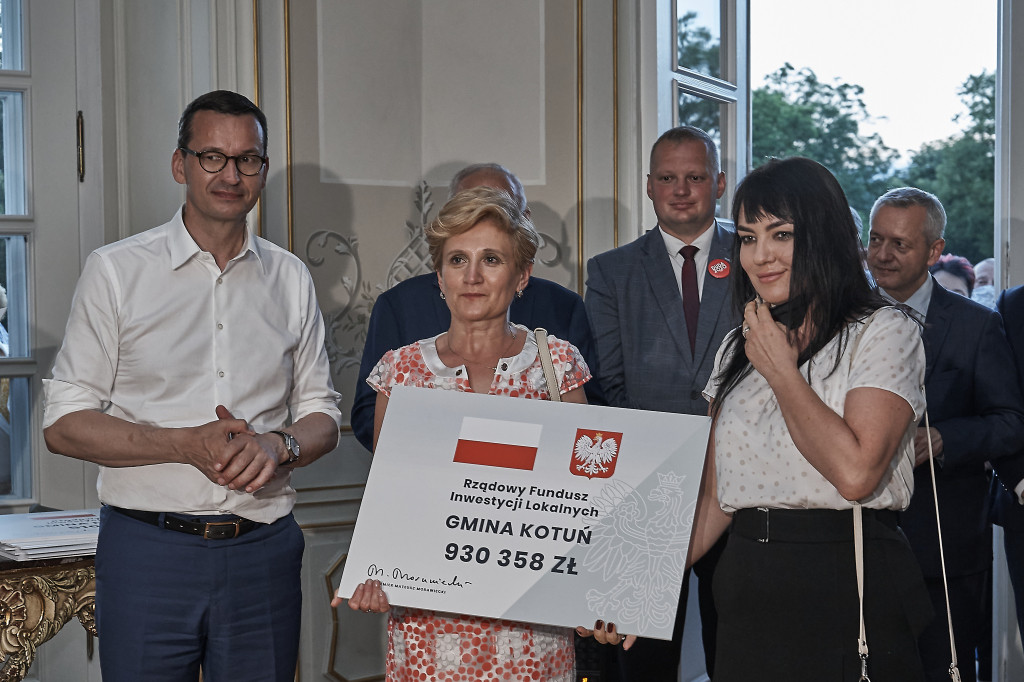 Premier RP w Korczewie