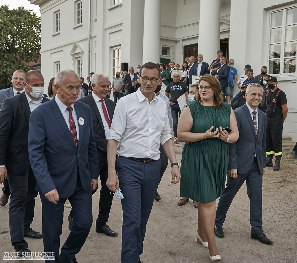 Premier RP w Korczewie