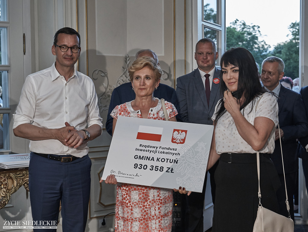 Premier RP w Korczewie