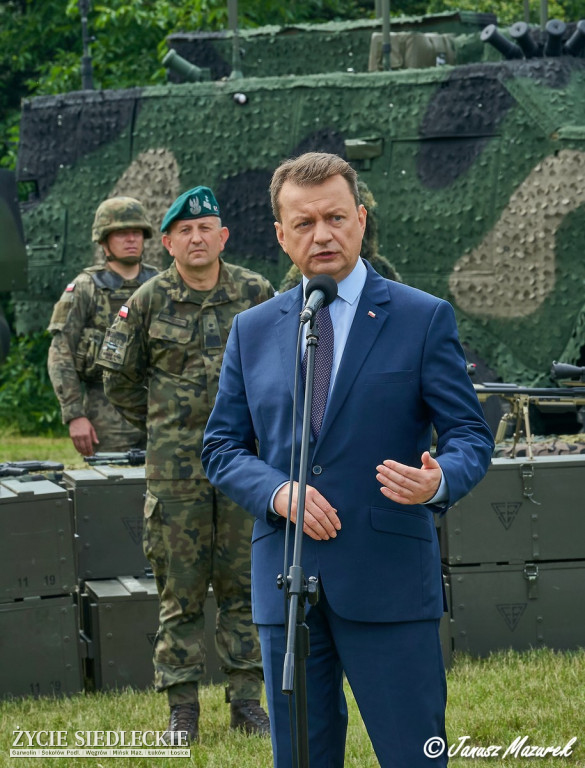 Minister Błaszczak odwiedził 18 Dywizję