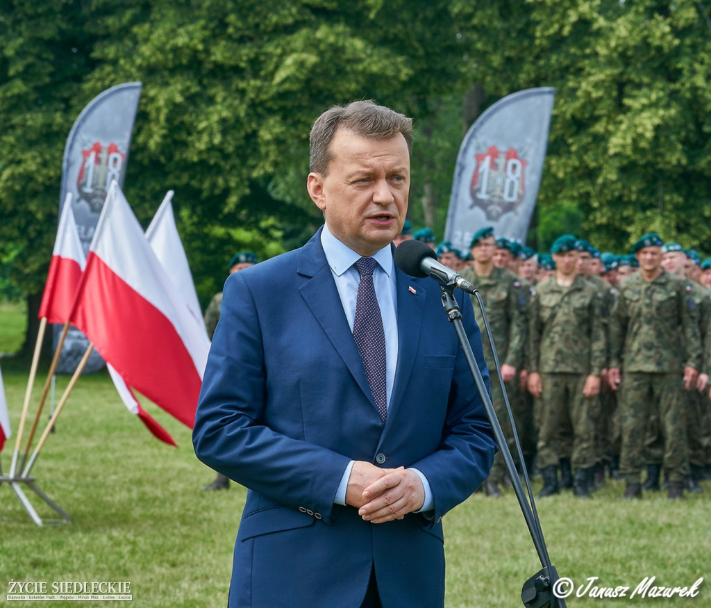 Minister Błaszczak odwiedził 18 Dywizję