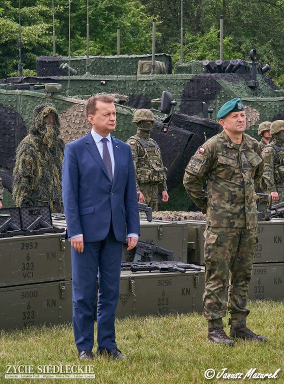 Minister Błaszczak odwiedził 18 Dywizję