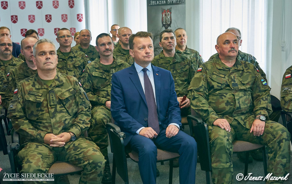 Minister Błaszczak odwiedził 18 Dywizję