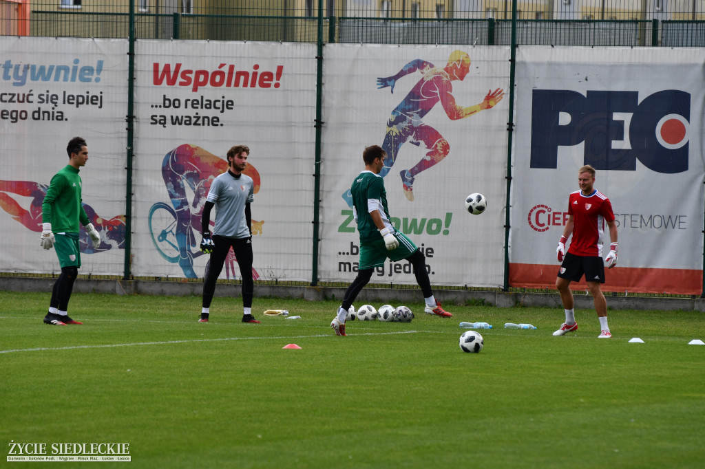 Pierwszy trening Pogoni