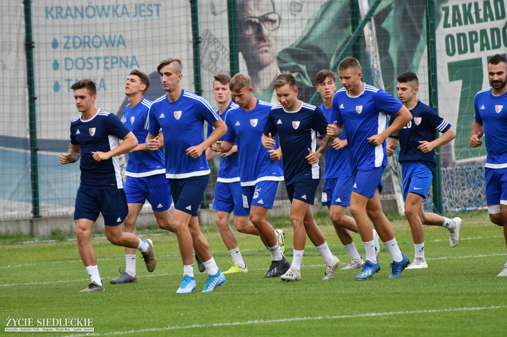 Pierwszy trening Pogoni