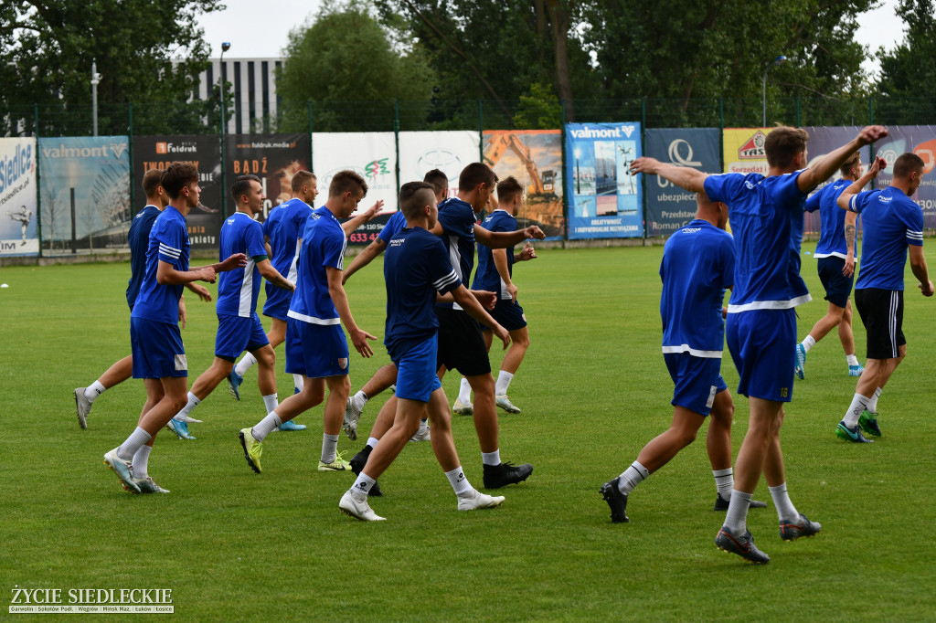 Pierwszy trening Pogoni