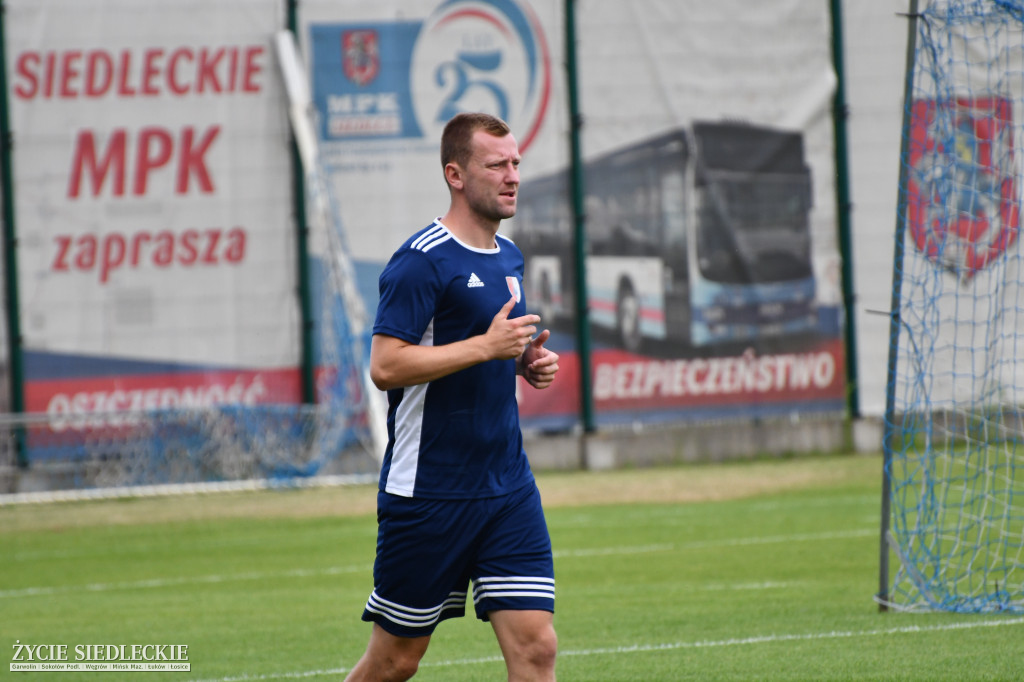 Pierwszy trening Pogoni