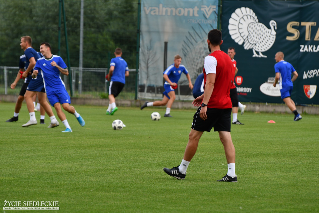 Pierwszy trening Pogoni