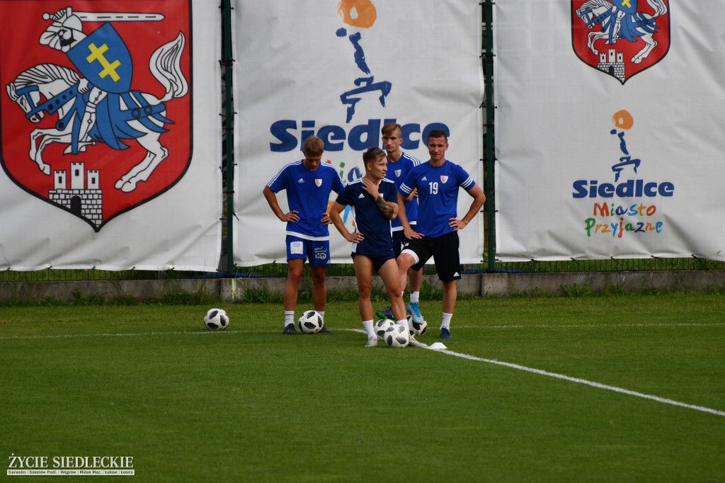 Pierwszy trening Pogoni