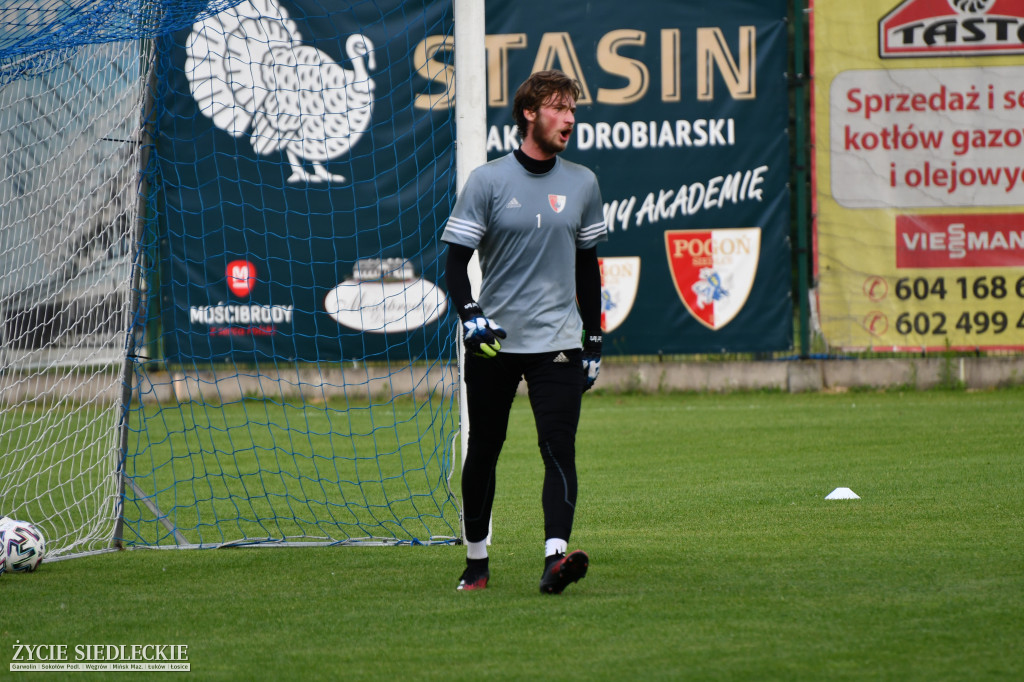 Pierwszy trening Pogoni