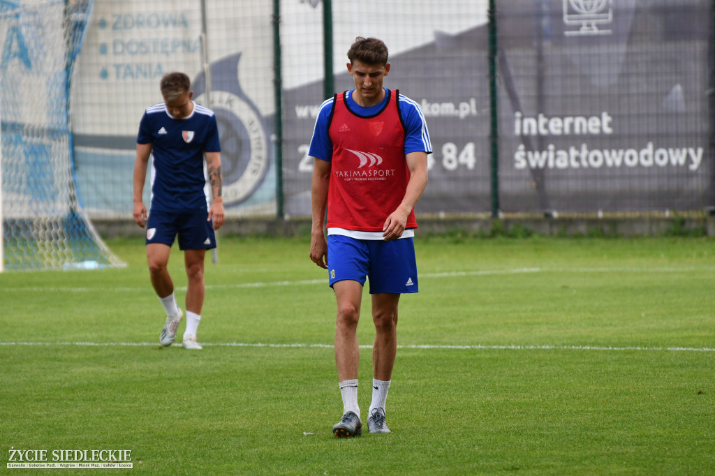 Pierwszy trening Pogoni