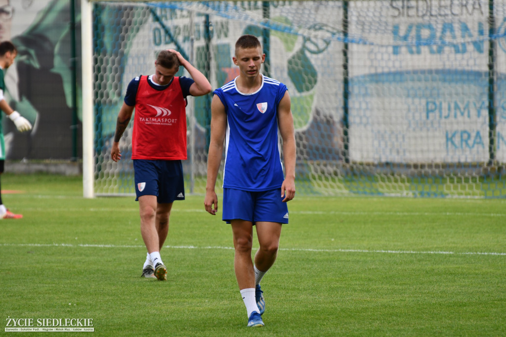Pierwszy trening Pogoni