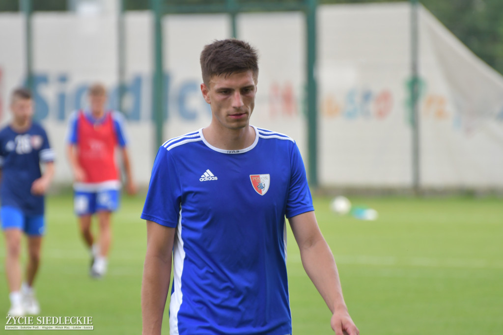 Pierwszy trening Pogoni
