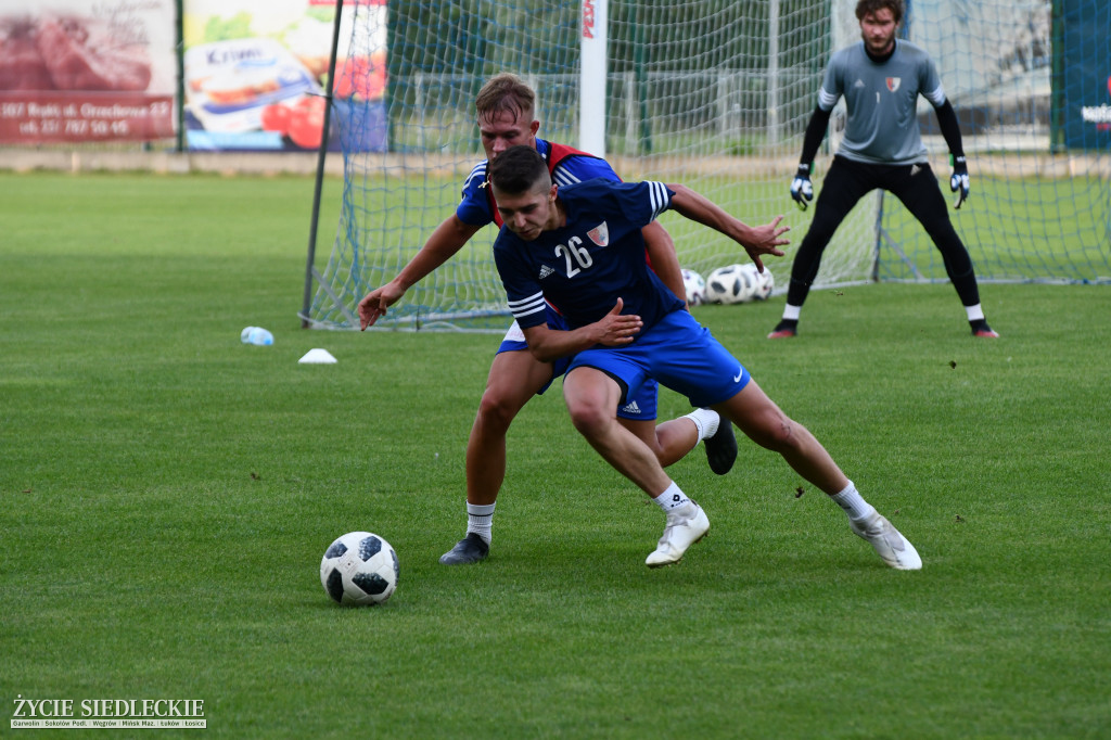 Pierwszy trening Pogoni