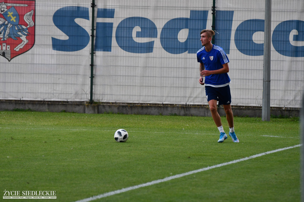 Pierwszy trening Pogoni