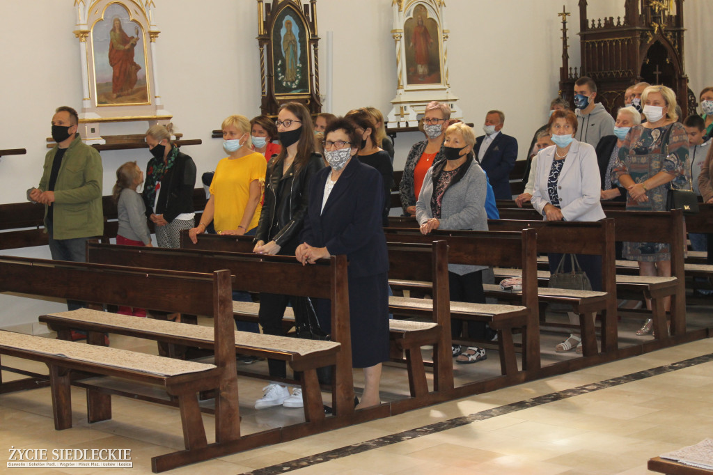 Msza dożynkowa w Starej Kornicy