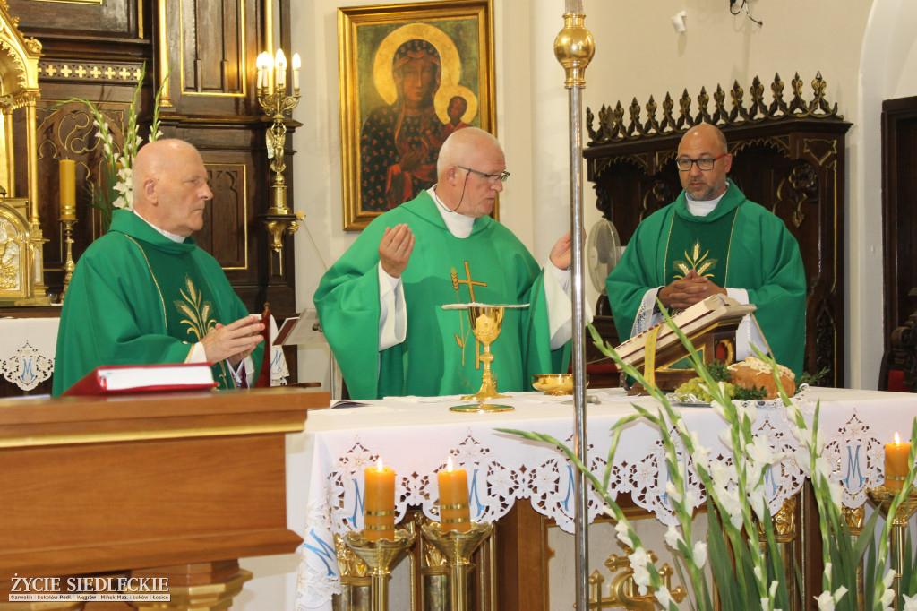 Msza dożynkowa w Starej Kornicy