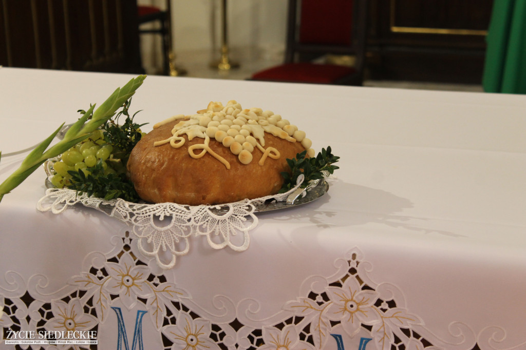 Msza dożynkowa w Starej Kornicy