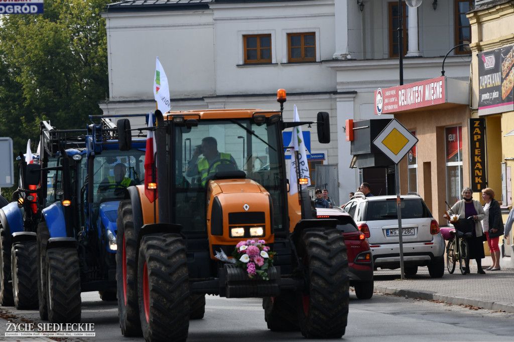 Protest rolników w Siedlcach
