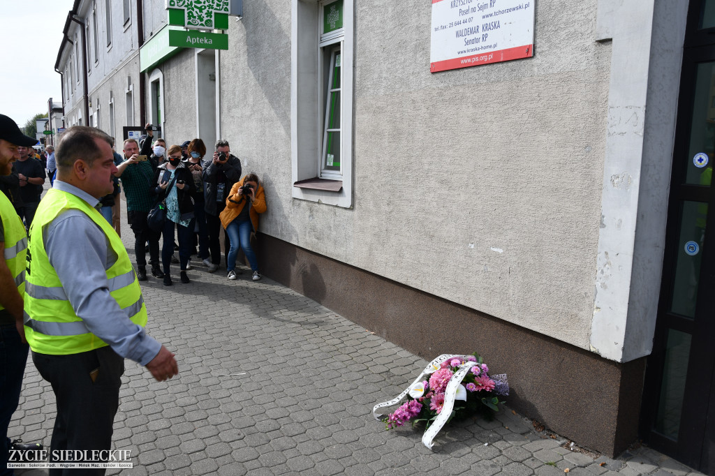 Protest rolników w Siedlcach