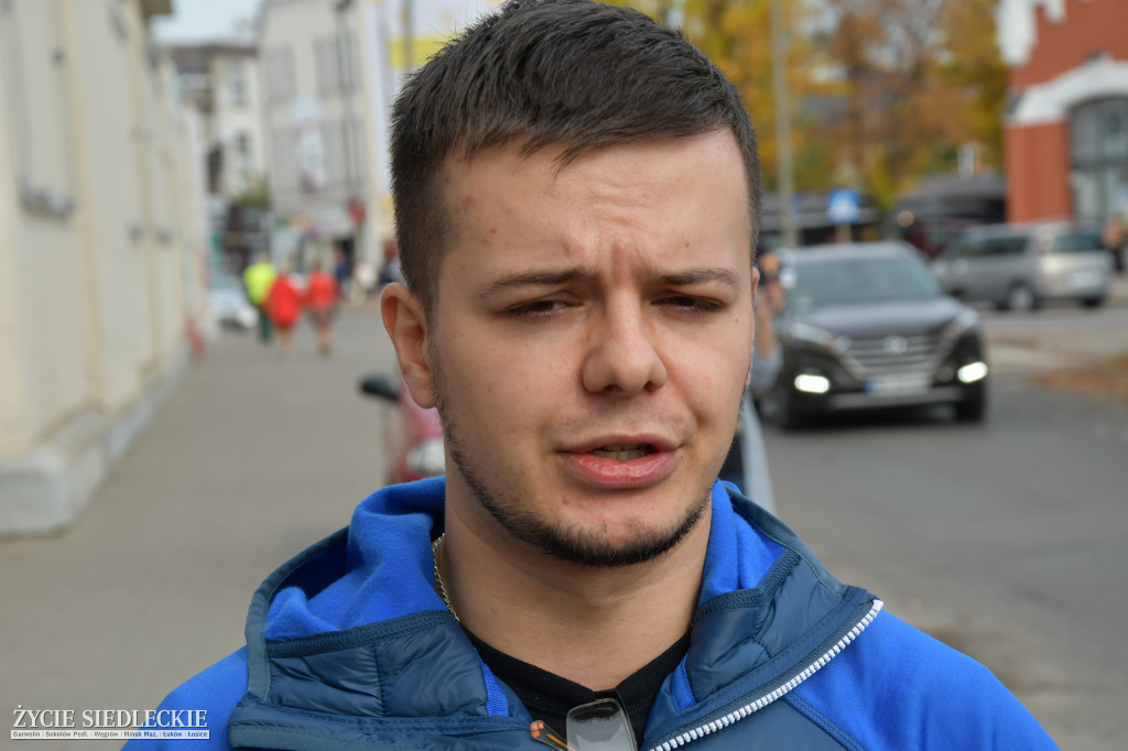 Protest rolników w Siedlcach